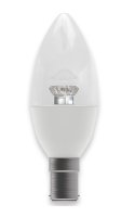 BELL LED 2.1W DIMMABLE CLEAR CANDLE - SBC - 2700K