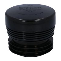 Davant 70mm 110mm Air Admittance Valve Pushfit Black SSB0055