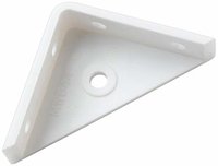 COPEX CORNER BRACKET PLASTIC WHITE