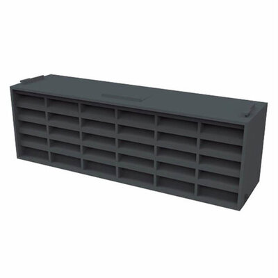 Combination Airbrick Blue-Black 9inx3in