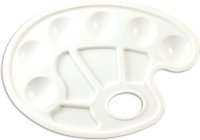 Oval Paint Palette