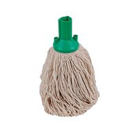 Exel PY Socket Mop Head Push Fit Green