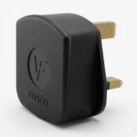 bakelite black rubber plug top 3 pin