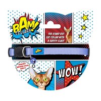 BAM Periwinkle Cat Collar 1x3