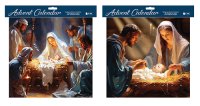 Advent Calendar/ 2 Designs with Glitter   (95053)