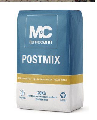 FPMCCANN RAPID SET FENCE POST COARSE MIX