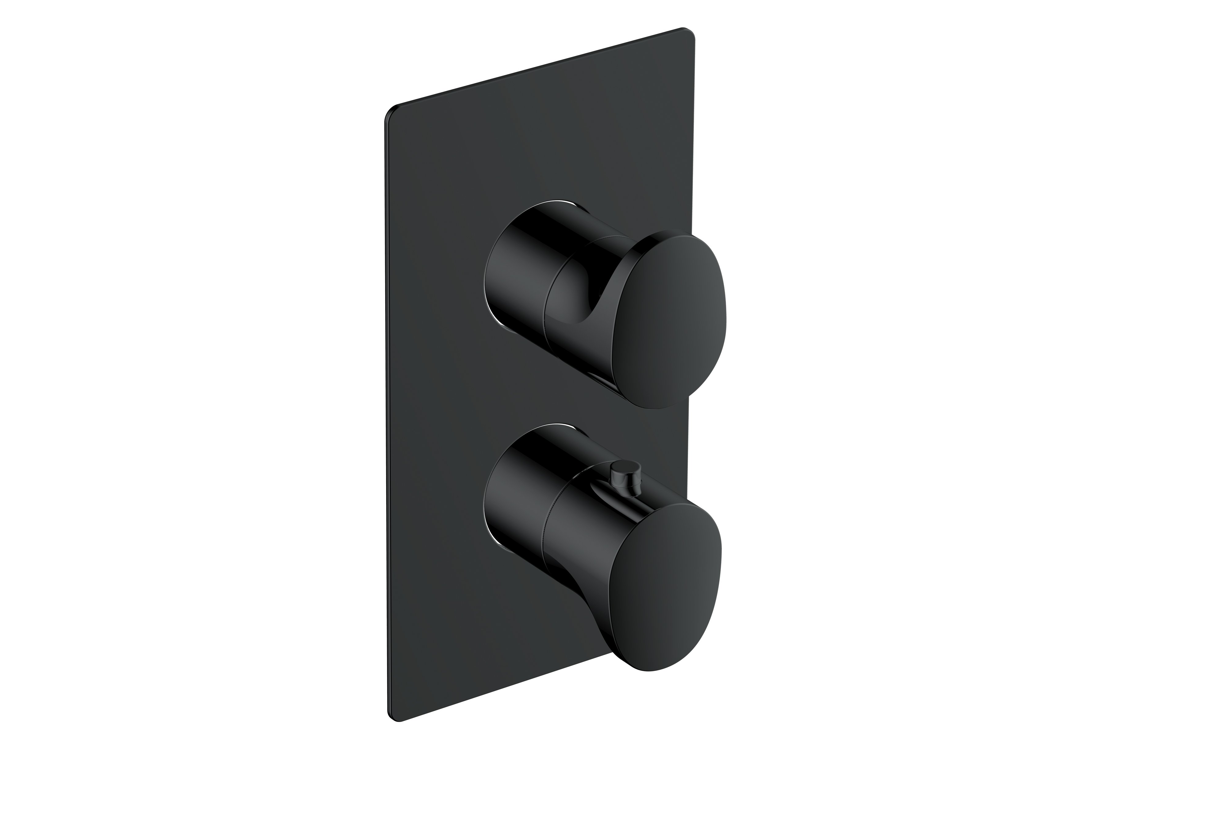 RAK DUAL OUTLET, 2 HANDLE THERMOSTATIC CONCEALED SHOWER VALVE IN