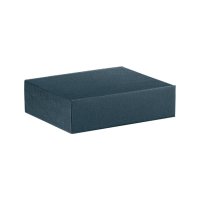 BOX GIFT/WINE 3B 340X280X90 BLUE S/R