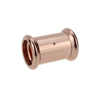 Navigator Press Fit M Profile Water Equal Coupler 35mm Copper PFWC-35