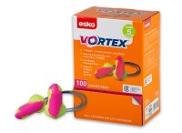 Esko Vortex Earplugs T-Shaped Corded