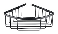 BLACK SINGLE SHOWER BASKET  WB28K