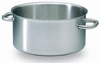 Casserole No Lid Stainless Steel 25 Litre 40cm Dia 20cm Deep