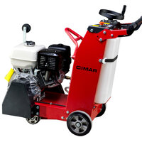 CIMAR CFC-18 FLOOR SAW 18" c/w HONDA GX390