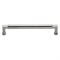 C0312 203-PNF - Heritage Brass Cabinet Pull Bauhaus Design 203mm CTC Polished Nickel Finish