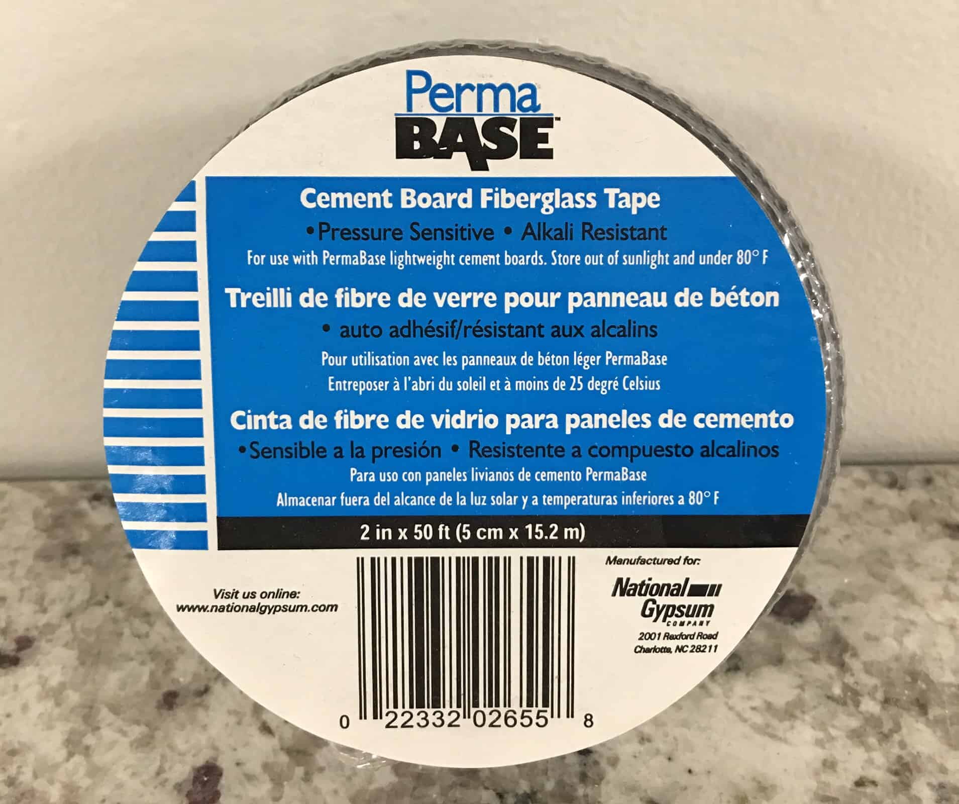 Permabase Fibreglass Joint Tape for Cement Board 75mm x 46mtr Goodwins
