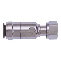 SPEEDFIT 15x1/2" 15PTSV CHROME PLATED SERVICE VALVE