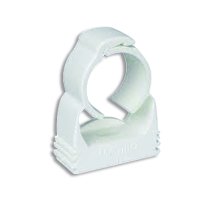Maincor 20mm White Plastic Pipe Clip