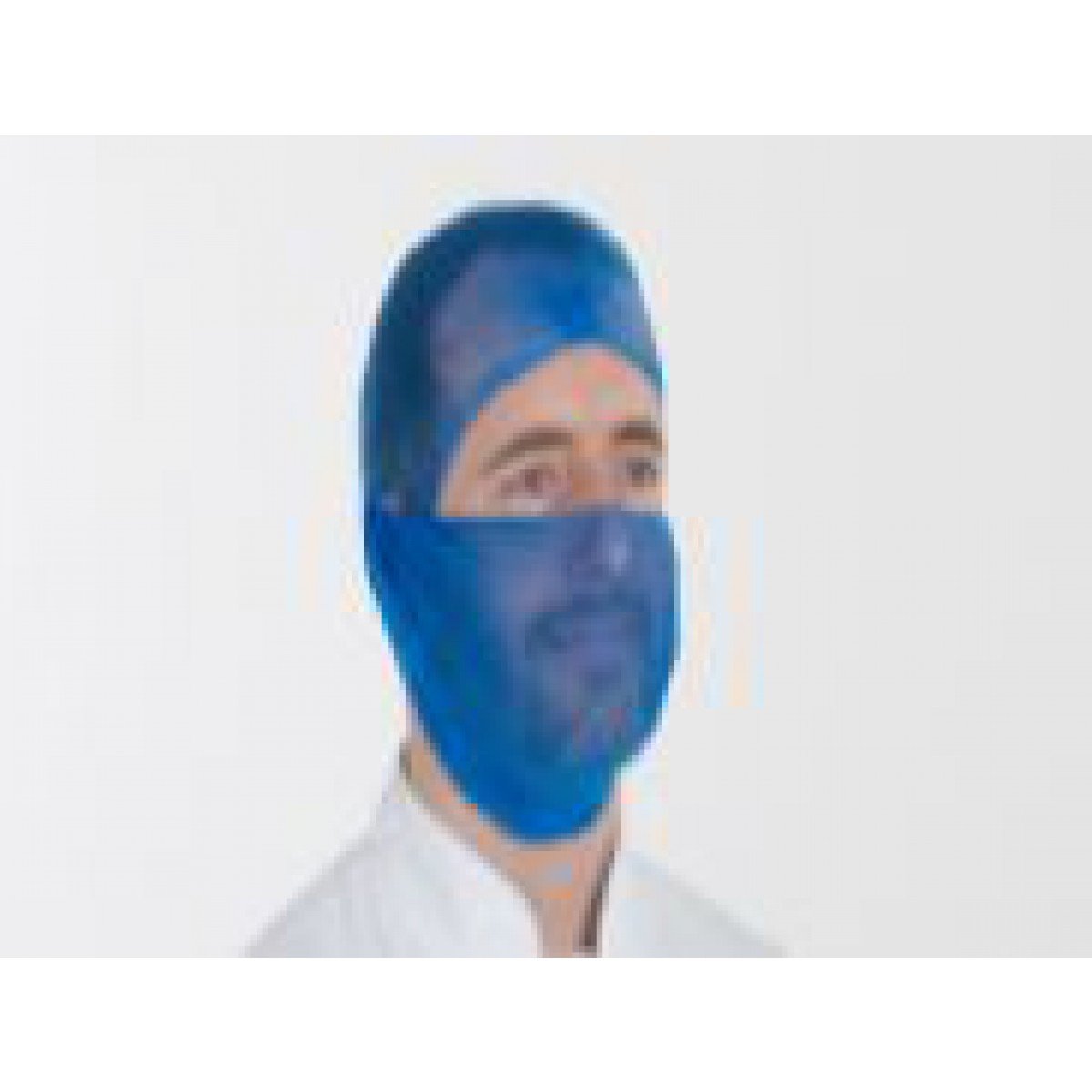 HairTite Mtl Free Beard Net Repack - Blue One size