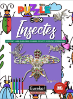Eureka 3D Puzzle Book - Insects