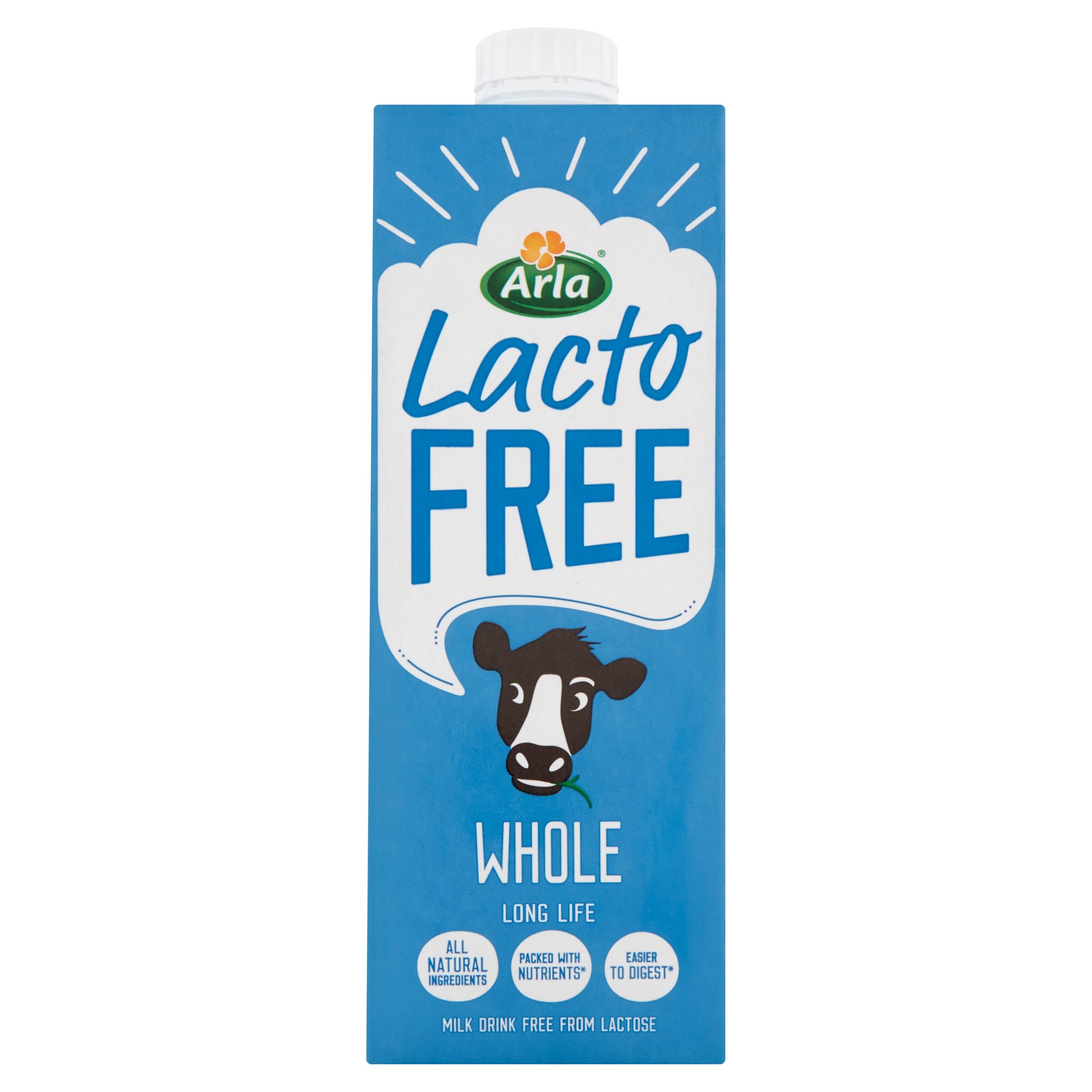 ARLA Lactose Free Milk AMBIENT Whole 3.5 UHT X 10 X 1L cnfoods