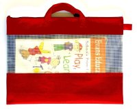 B4 Canvas Carry Bag - Red