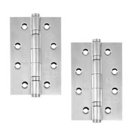 14342 Ball Bearing Hinge 102 x 67 x 2mm-Polished Stainless