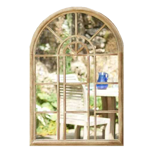 A&W Rounded Outdoor Arch Mirror