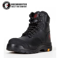 3SF-AK245, Rockrooster 245 L/Up Boot Black S/Toe