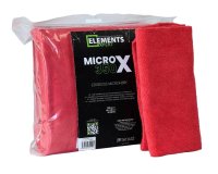 ELEMENTS Red 350gsm Premium Microfibre Cloth
