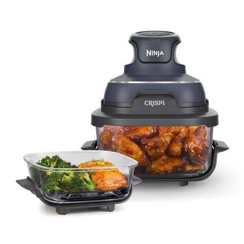 Ninja CRISPi 4in1 Portable Glass Air Fryer - Cyber Space | FN101UKGY 1
