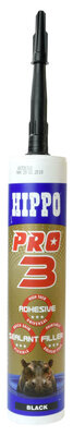 Hippo Pro 3 Filler Sealant and Adhesive Black 310ml