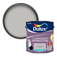 Dulux Easycare Merrion Grey Colour Swatch & 2.5L Paint Tub
