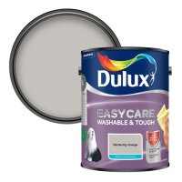 Dulux Easycare Perfectly Greige Colour Swatch & 5L Paint Tin