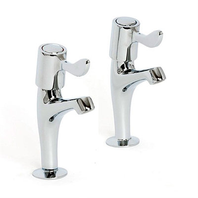 Skara 1/2" High Neck Lever Tap (Pair)