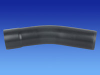 Ducting Bend 160mm 22 Deg Black XD