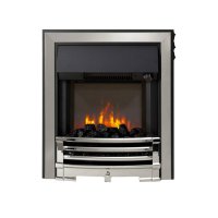 Be Modern Aspen Inset Electric Fire in Chrome Finish 128805