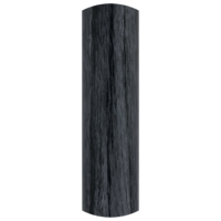 450mm (18'') x 40mm Tubing - Grey Wood Grain
