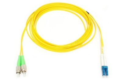 Patchkabel LC/UPC-FC/APC8&deg; Duplex G657A2 5M (1,6mm/Gelb)