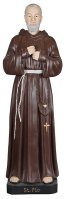 Resin/Fibreglass Statue/Coloured/Saint Pio 32 inch   (48589)