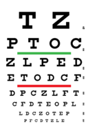3M - WALL EYE CHART