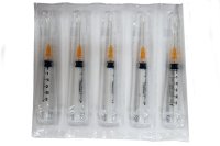 Monoject Endo Syringe & Needle - 100pk 23G Orange - DMI Dental Supplies Northern Ireland - Next Day Delivery