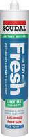 Soudal Stay Fresh Neutral Sanitary Silicone White 300ml