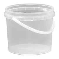 CLEAR PLASTIC TUB 10 LTR (NO LID)