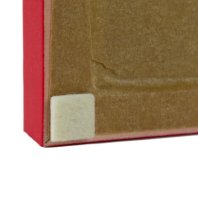 Bumpers Polyfibre 3mm self adhesive 10mm squares (Pk 200)