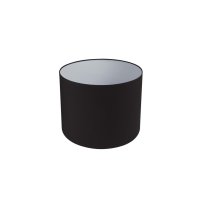 Searchlight Drum Lamp Shade Black