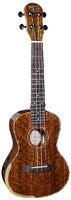 BARNES & MULLINS CONCERT UKULELE ELECTRO - WALNUT
