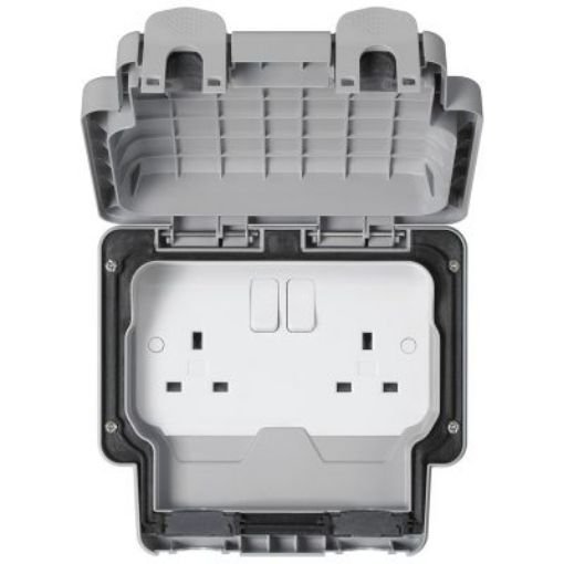 MK 2G Masterseal Socket IP65 K56482GRY
