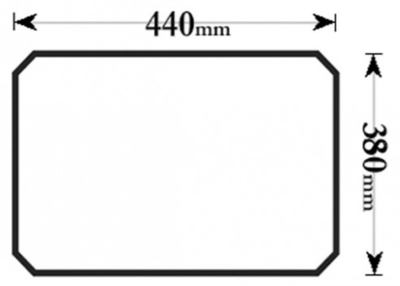 Cannon Main Oven Door Seal - Hotpoint C00199703