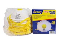 Safeline FFP2 Dust Mask Moulded Valved Pack of 10