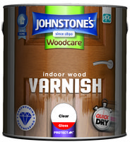 JOHNSTONES POLYURETHANE CLEAR VARNISH GLOSS 2.5 LT
